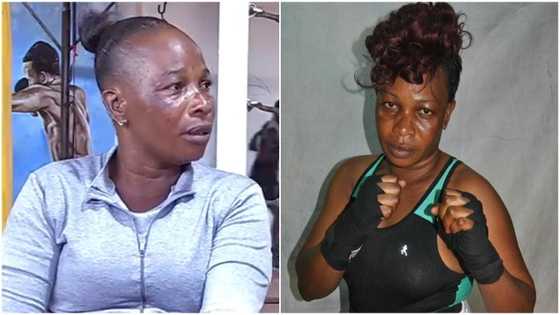 “I received GH¢200 after my first professional fight” - Ghana's oldest female boxer reveals in video