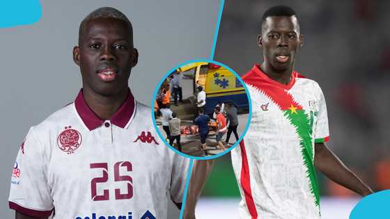 Wydad’s Stephane Aziz Ki suffers serious injury during CAF CC clash with Azam (Video)