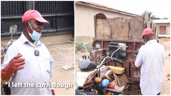 GH man who returned home after leaving Germany now a garbage collector; he has built a house from it