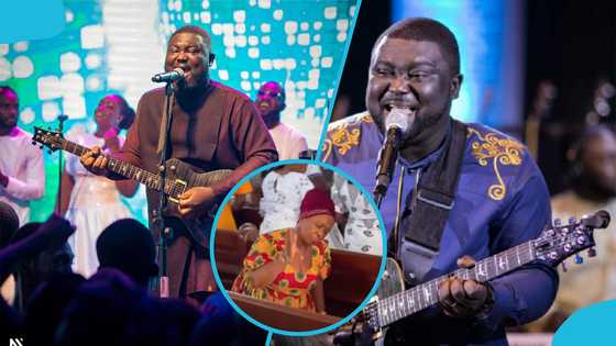 Old woman displays serious dance moves to KODA’s 'Nsem Pii' in church