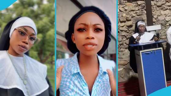 Ghanaian lady celebrates transformation from ‘baddie’ to Roman sister