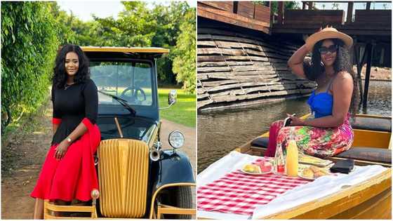 Kafui Danku spends GH₵18K for hotel stay and buys wine for over GH₵1K on vacation