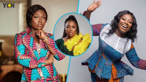 Ghanaian TV host Stacy Amoateng looks fabulous in 3 magnificent gowns for her birthday photoshoot