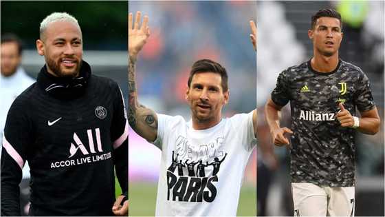 Messi ranked no.1 in top 10 highest paid footballers ahead of Ronaldo, earns GHC8m-per-week at PSG