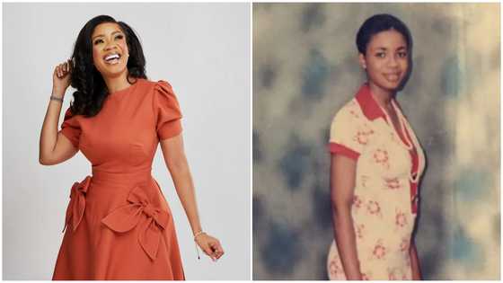 Nyame ay3 bi: Serwaa Amihere old photo as a teenager drops, many surprised by transformation