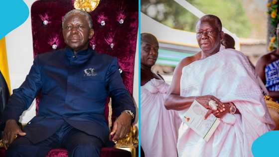 Video of Otumfuo swearing oath of Asanteman during his enstoolment emerges on his 26th anniversary
