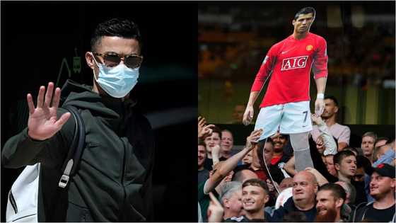 Portuguese striker Cristiano Ronaldo completes Man United medical ahead of return to Old Trafford.