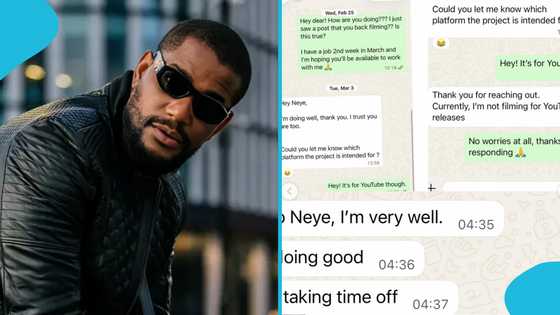 Alexx Ekubo: Lady shares messages she sent Alexx Ekubo weeks before his death