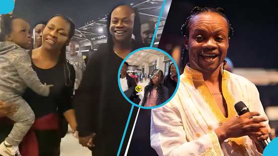 Old video of Daddy Lumba and his younger kids ahead of trip abroad stirs emotions