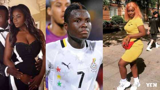 7 stunning photos of the wife of Black Stars' Inkoom that are causing confusion on the internt