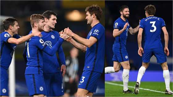 Giroud, Werner score as Chelsea defeat Newcastle United in Premier League