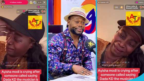 Dada KD’s death hits Ayisha Modi hard, breaks down on TikTok Live after phone call