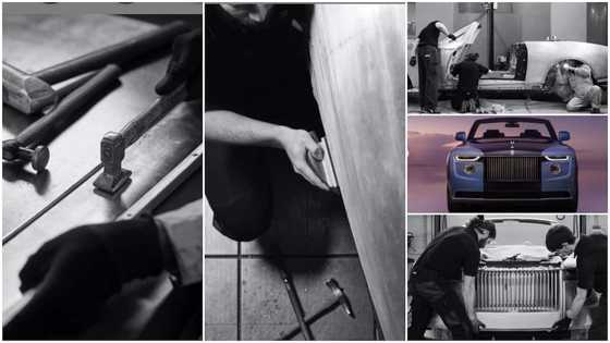 Photos show how world’s most expensive Rolls Royce Boat Tail was made by hand & hammer