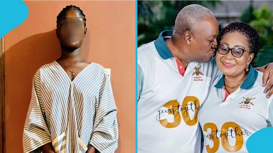 Popular TikToker Bawumia Ba arrested after viral video targeting President Mahama and Lordina
