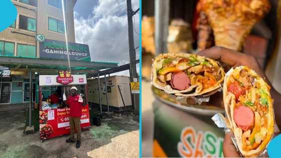 KNUST first-class graduate surprises many after starting shawarma business