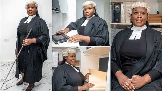 23-year-old black woman celebrates becoming UK's first blind barrister