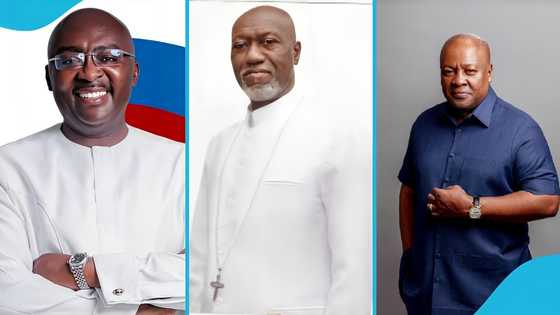 Ghanaian pastor predicts Ghana's election outcome after Trump win: "Message to JDM & DMB"