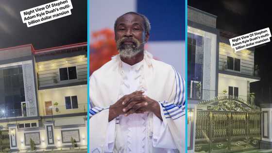 Adom Kyei-Duah's luxurious mansion surfaces, videos awes many: "Rich pastor"