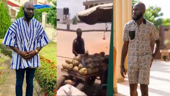 Like father like son - Ken Agyapong's son buys all coconut of seller so he can go home