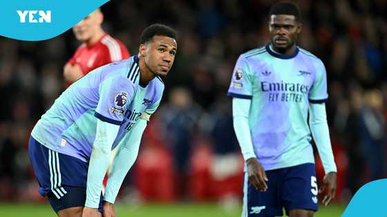 Nottingham coach mocks Partey's Arsenal with striker comment after goalless draw
