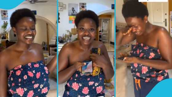 Kid sis breaks into tears as brother gifts her an iPhone: "Tears of Joy"