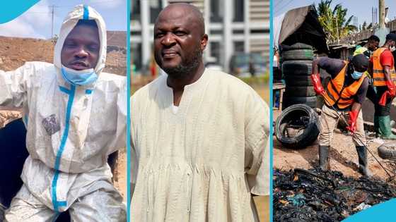 Buz Stop Boys cry out to Ibrahim Mahama for tools to clean Ghana’s streets: “Come to our aid sir”