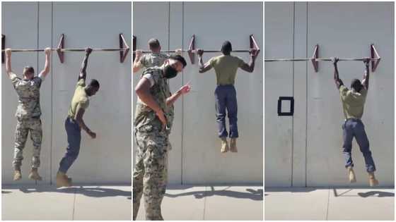 Black man serving in US Army surprises Whites with his strength during 'training', video stirs reactions
