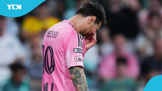 Messi suffers football pain in his first game for Inter Miami after father's death