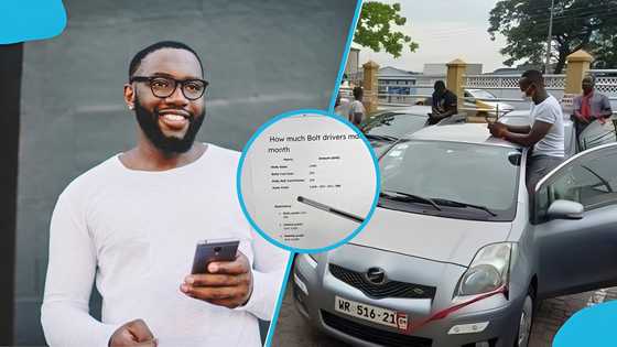 “Almost GH₵ 20,000”: Bolt driver shares what he earns monthly after 12 hours daily on the road