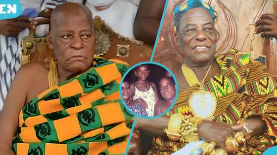 Sad news hit TV3's AJ Sarpong as her father and chief of Agogo reportedly passes away