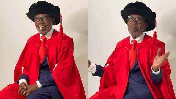 Ghana's High Commissioner to SA who got his first degree at 64 bags PhD at 75