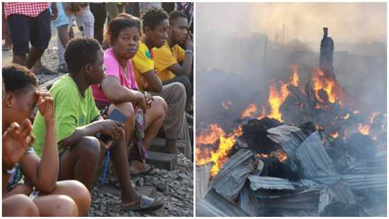 Fire destroys goods and shops running into thousands of cedis at Kantamanto market
