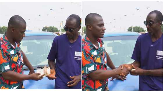Zionfelix gifts cash to disgruntled taxi driver who said he can't spend on his 4 kids during the holiday season