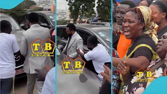 Agradaa goes to court again, ladies drool over Angel Asiamah, shoot their shots in video