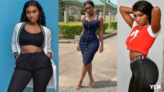 Bathroom photo of Wendy Shay drops online; fans go gaga over her all-round beauty