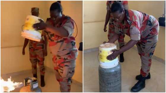 Fire fighters educate civilians on how to quench fire in eye opening video: Netizens grateful