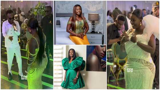 The pretty daughter of Otumfuo's Chief Protocol rocks 10 corseted dresses for her luxurious 40th birthday party