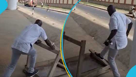 Titus Glover storms Flower Pot interchange to chase out stubborn traders, destroys their property