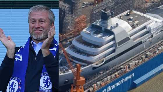 Too much money: Photo of Chelsea owner's new super-yacht worth over GHC3b emerges