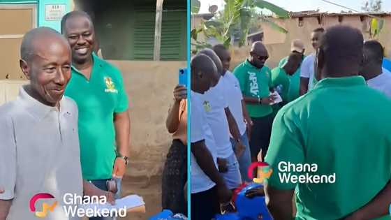 Old students of St Augustine's College celebrate former teacher