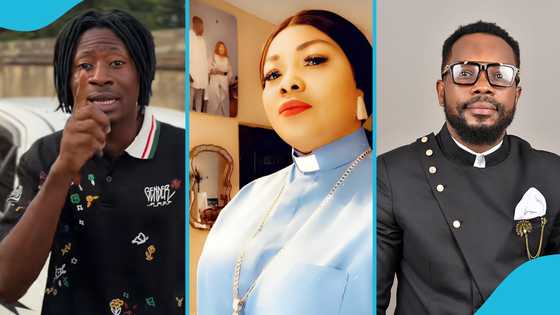 Amaro Shakur applauds Angel Asiamah for standing by wife Agradaa