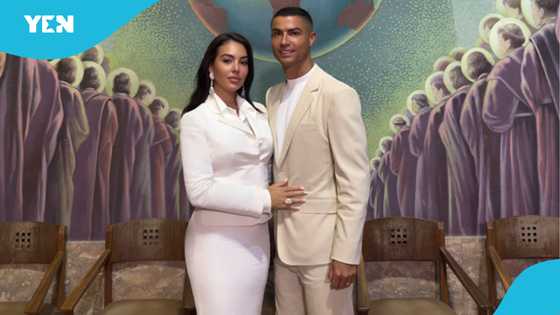 Inside Cristiano Ronaldo and Georgina Rodriguez's private living room wedding