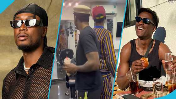 EL and Joey B measure their heights as they debate on who is tallest in video