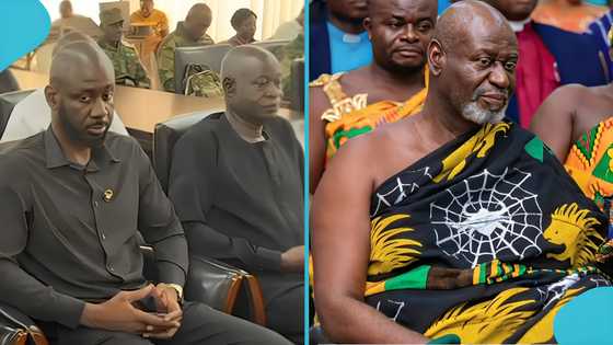 Samuel Sarpong's son's emotional reaction to helicopter crash report presentation evokes sorrow
