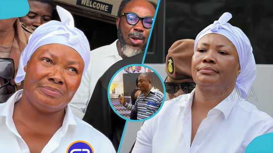 Agradaa's father speaks on court ruling, thanks Angel Asiamah in touching video