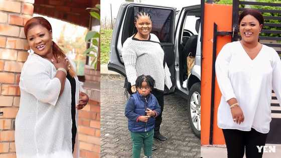 Obaapa Christy flaunts her all-grown-up handsome son in latest photo