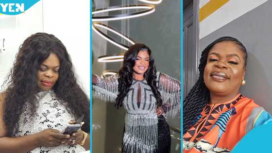 Sompa FM's Oheneni Adazoa glows in beautiful makeup as she celebrates 48th birthday, fans hail her