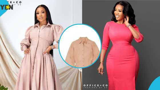 Serwaa Amihere accused of another style theft as she allegedly copies design from Korean fashion brand