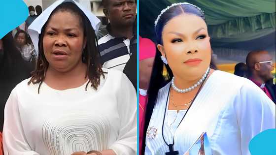 Ghanaians left concerned as new update on Agradaa's current state emerges after her court appearance, video