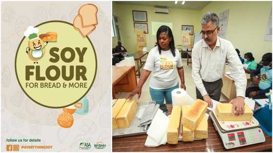 "Soy flour for bread and more": Campaign returns to Ghana to educate people on healthier baking